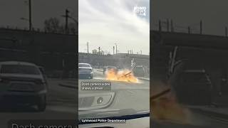 Police: Driver admits distracted driving led to fiery crash in Lynnwood