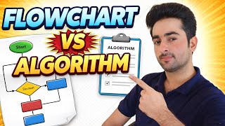 Flowchart vs Algorithm - Kya Farq Hai? Simple Explanation 💡
