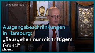 Reaktion von Peter Tschentscher (Erster Bürgermeister Hamburg, SPD) am 31.03.21