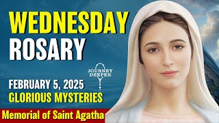 Wednesday Rosary 💚 Glorious Mysteries of Rosary 💚 February 5, 2025 VIRTUAL ROSARY