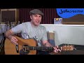 how to play comes a time by neil young guitar lesson