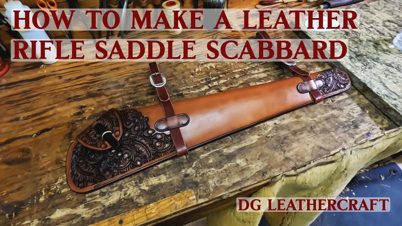 Saddle Scabbard For Lever Action Rifle