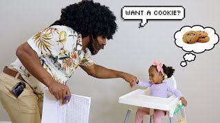 A STRANGER INTERVIEWED OUR 2-YEAR OLD DAUGHTER & THIS HAPPENED!! *HILARIOUS*