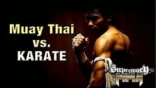 Karate Kickboxing Champion vs. Angry Muay Thai Champion | Lawrence Kenshin