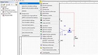 Simulation Of Half wave Precision Rectifier Using Multisim