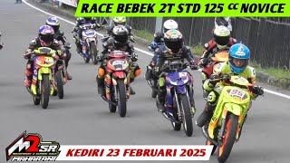 Race Bebek 2T Std 125 cc Novice❗️M2SR RoadRace Kediri 23 Februari 2025