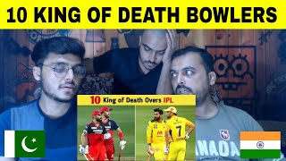Top 10 King of Death Overs in IPL ll Best Batsmen of Last Overs ll By The Way By Pakistani Reaction