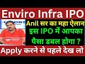 ENVIRO INFRA ENGINEERS IPO REVIEW BY ANIL SINGHVI | ANIL SINGHVI LIVE TODAY ZEE BUSINESS |LATEST IPO