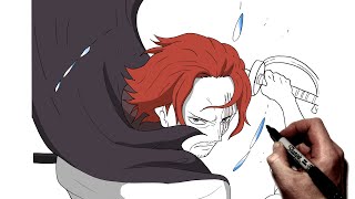 How To Draw Shanks Divine Departure | Step By Step | One Piece