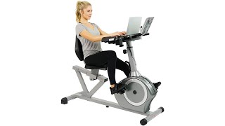Sunny Health & Fitness SF-RBD4703 - Best Magnetic Recumbent Desk Exercise Bike Under $500