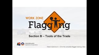 CDOT Flagger Training 2026 - Section B