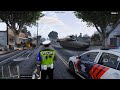 Patroli Polantas Dikeroyok Geng Motor! GTA 5 Mod Polisi Indonesia