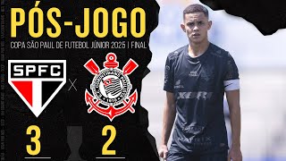 SÃO PAULO 3X2 CORINTHIANS 🔴AO VIVO | PRÉ-JOGO E NARRAÇÃO | FINAL | COPINHA 2025