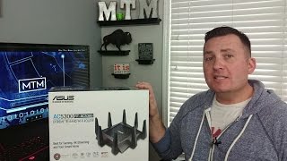 Asus RT-AC5300 Router Unboxing and First Impressions.