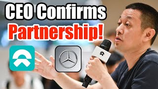 NIO Stock Mercedes Inside Rumor❗️CEO Said THIS ✅✅✅