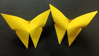 How to make Origami paper butterflies | Easy craft | DIY crafts (in 1 MINUTE!)