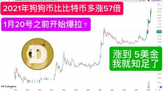 DOGE，DOGECOIN，狗狗币 2025年大牛市目标价预测。狗狗币第二波马上爆发！提前埋伏，我已经给你设定好买入位置。2017涨了196倍，2021年币涨了665倍。抓住2025大牛市，全靠狗狗币