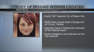 Police find body of missing Mason City woman