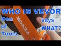 VEVOR vs HARBOR FREIGHT - Who is VEVOR - Rebuttal to Den of tools video