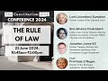 Constitution Unit Conference 2024: Rule of law