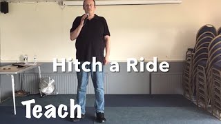 IMPROVER LINE DANCE LESSON 20 - Hitch a Ride - Part 1 - Full Teach