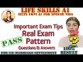 Life Skills A1|| IELTS UKVI A1 For Spouse Visa|| Important Exam Tips || Real Exam Pattern || Q & A