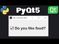 Create Python checkboxes in 5 minutes! ✅