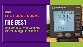 Pinpoint your rowing technique mistakes with the Concept2 force curve
