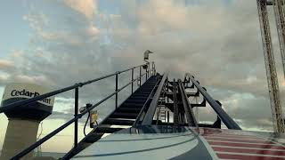 Corkscrew Front Seat POV Cedar Point August 2019