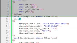 C Programming Tutorial 70 Pointers to Structures