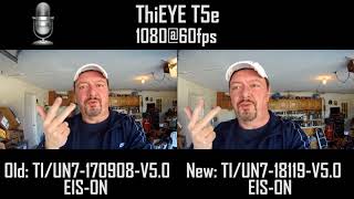 Thieye T5e Latest Firmware Side By Side Vs Old Firmware Test