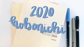 2020 Hobonichi Cousin Set Up | 2020 Planning Process | LindseyScribbles