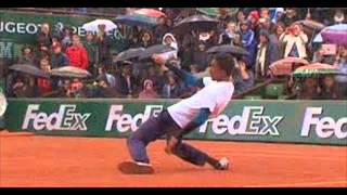 Epic French Open Tennis Dance-Off Between Gael Monfils, Laurent Lokoli