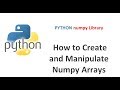 Python Numpy Tutorial | Introduction of numpy array | how to create numpy array from list and tuple