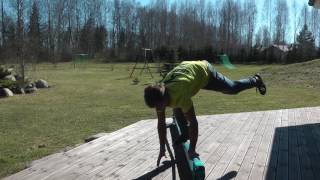 GIBBON SLACKRACK for beginners with Tauri Vahesaar