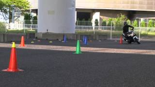 第３０３回　へなちょこライダー走行会０１　おかー君　ミニコース計測