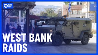 Israel Launches Violent Raids In West Bank, Killing Nine Palestinians | 10 News First