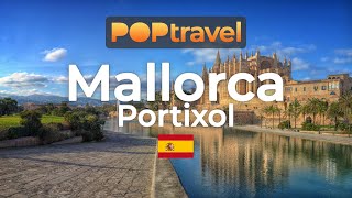 Walking in PALMA DE MALLORCA / Spain 🇪🇸- Portixol to City - 4K 60fps (UHD)