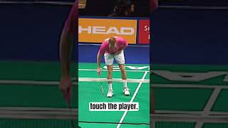 When the Umpire is unprofessional! 🤬#badminton #youtube #youtubeshorts