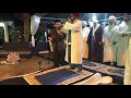 Maulidur Rasul Pondok Tampin. Solat Isyak di imamkan Oleh Sheikh Aleey Abdul Qodir At-Tohiri