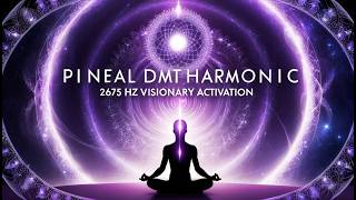 The Pineal DMT Harmonic | 2675 Hz Spontaneous Visionary Activation (8 Hours)