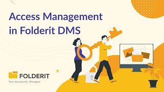 Access management in Document Management System Software FOLDERIT