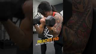 Preacher Pad curls