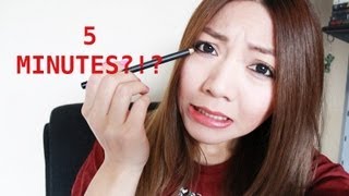 5 Minute Makeup Challenge!!