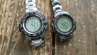 The Casio Pro-Trek PRW-3500 vs. PRW-3000: A Quick Comparison