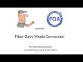 Fiber Optic Media Conversion