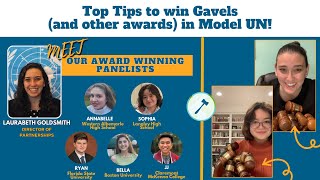 Top Tips to win Gavels (and other awards) in Model UN!