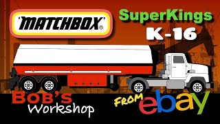 Matchbox K-16 UNBOXING from EBAY Superkings Speedkings 1973 TOTAL Kingsize