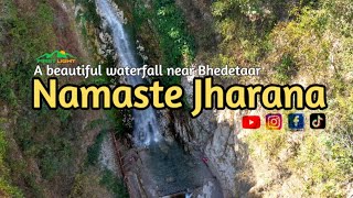 Namaste Waterfall | नमस्ते झरना | Dhankuta | Near Bhedetar | Dharan | Droneshot | Simsuwa Fall