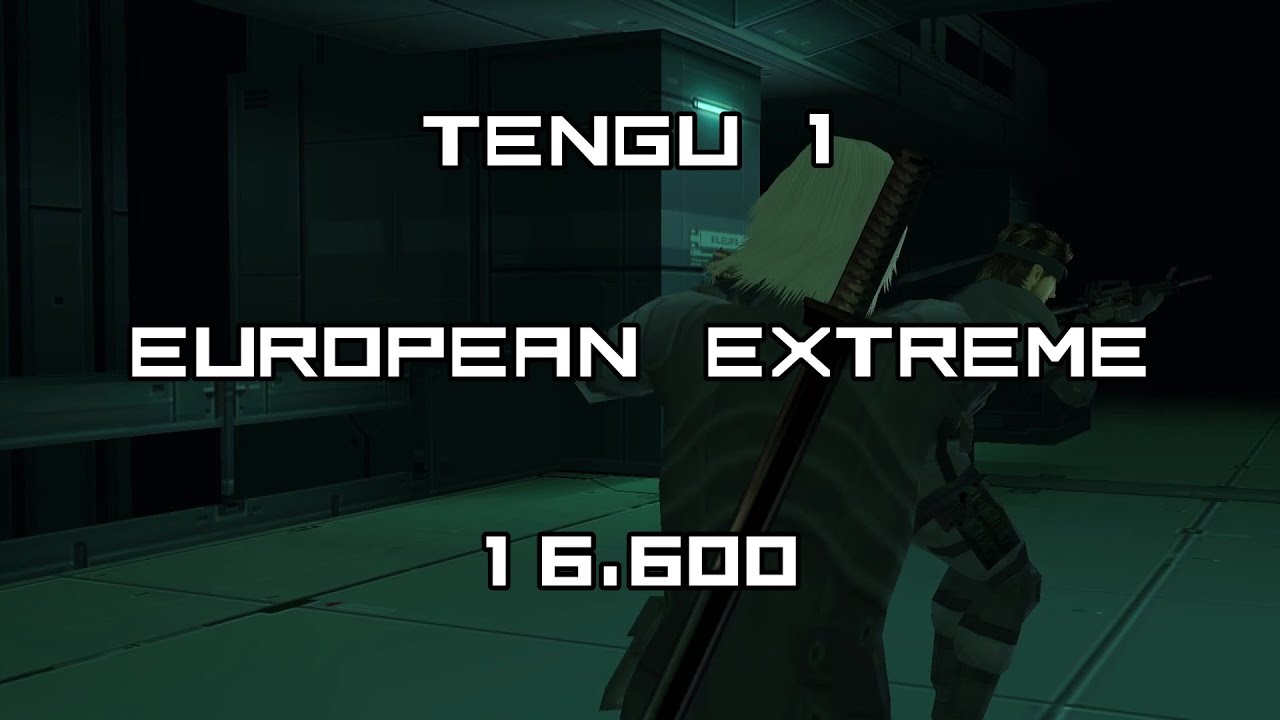 MGS2 Substance - Tengu 1, European Extreme - 16.600 - YouTube